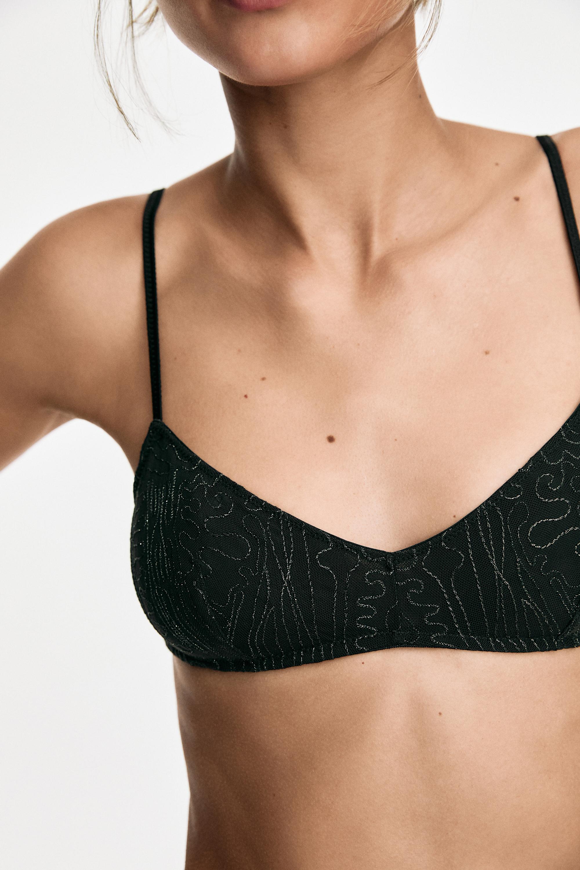 Top with embroidered detail